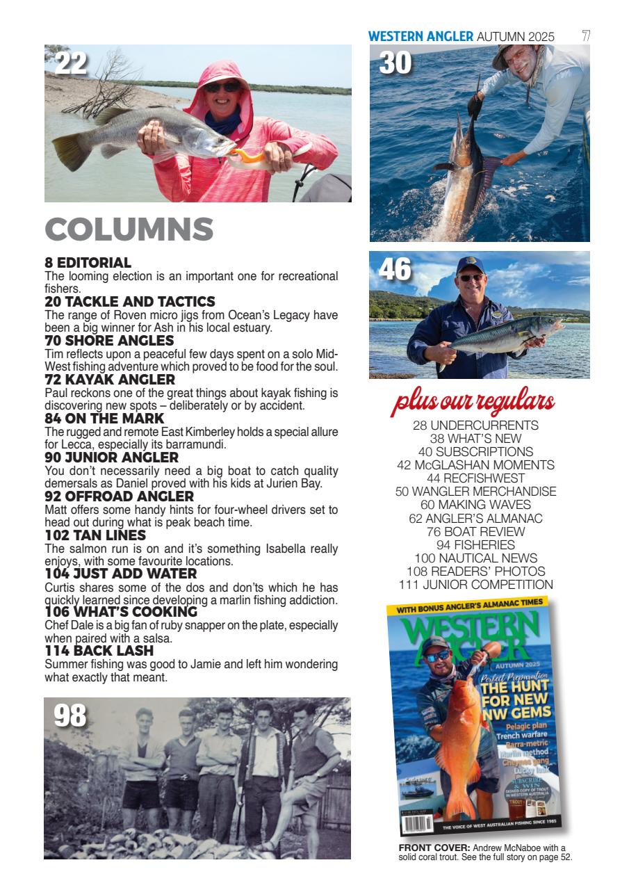 Western Angler Preview Pages