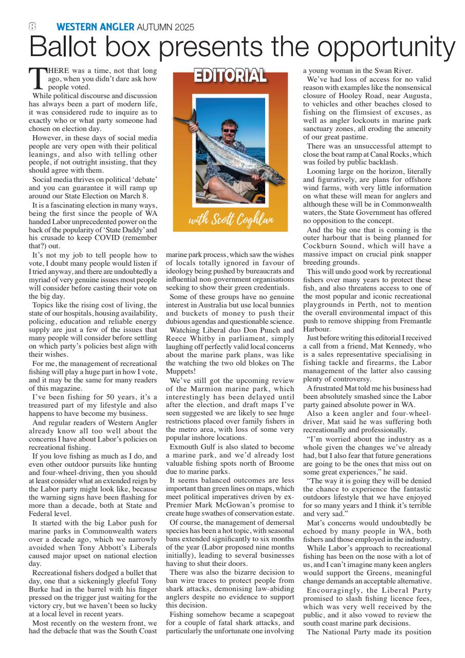 Western Angler Preview Pages