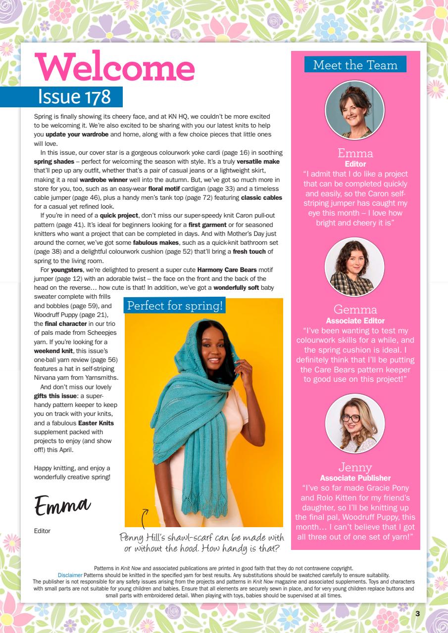 Knit Now Preview Pages