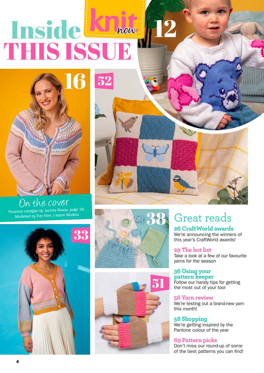 Knit Now Preview Pages