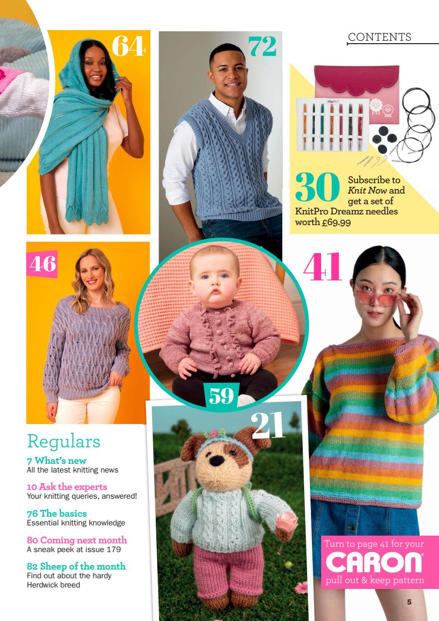 Knit Now Preview Pages