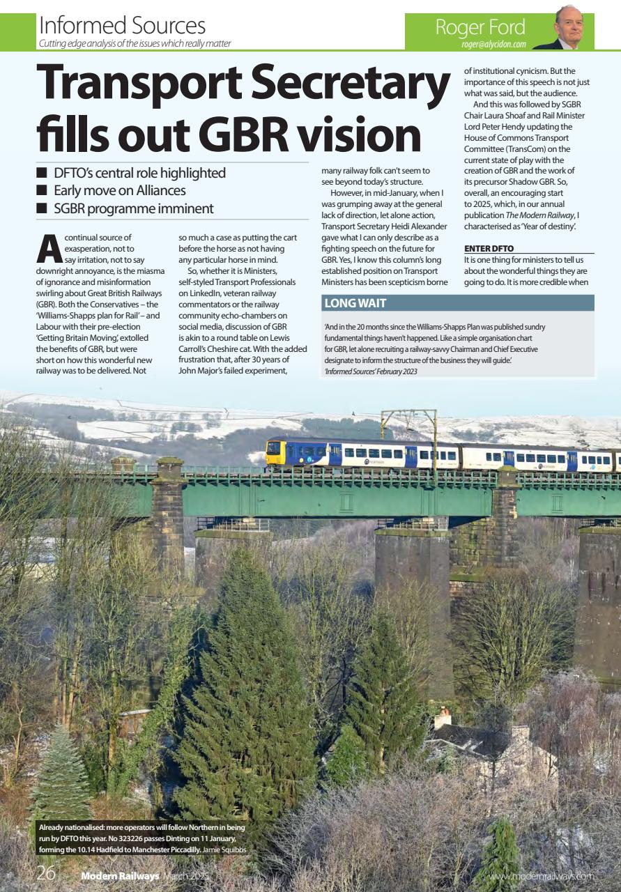 Modern Railways Preview Pages