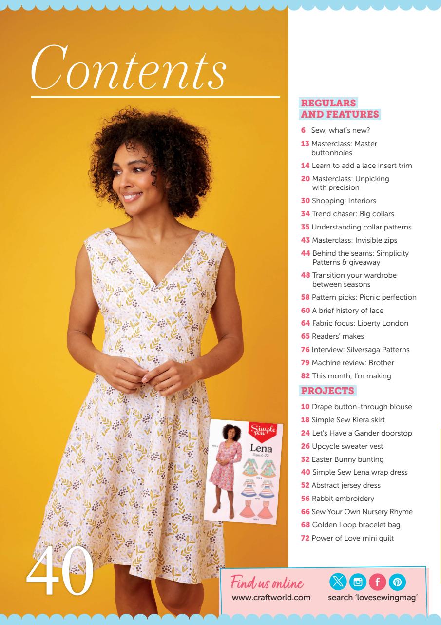 Love Sewing Preview Pages