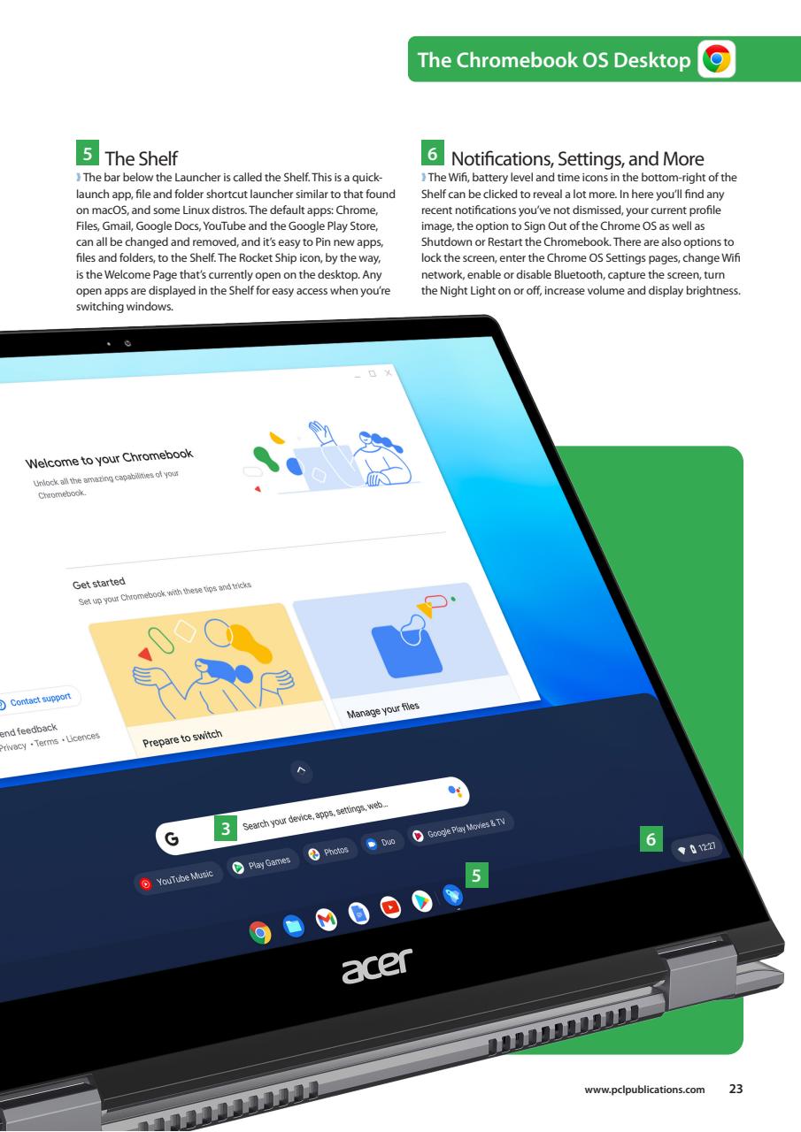 Chromebook The Complete Manual Preview Pages