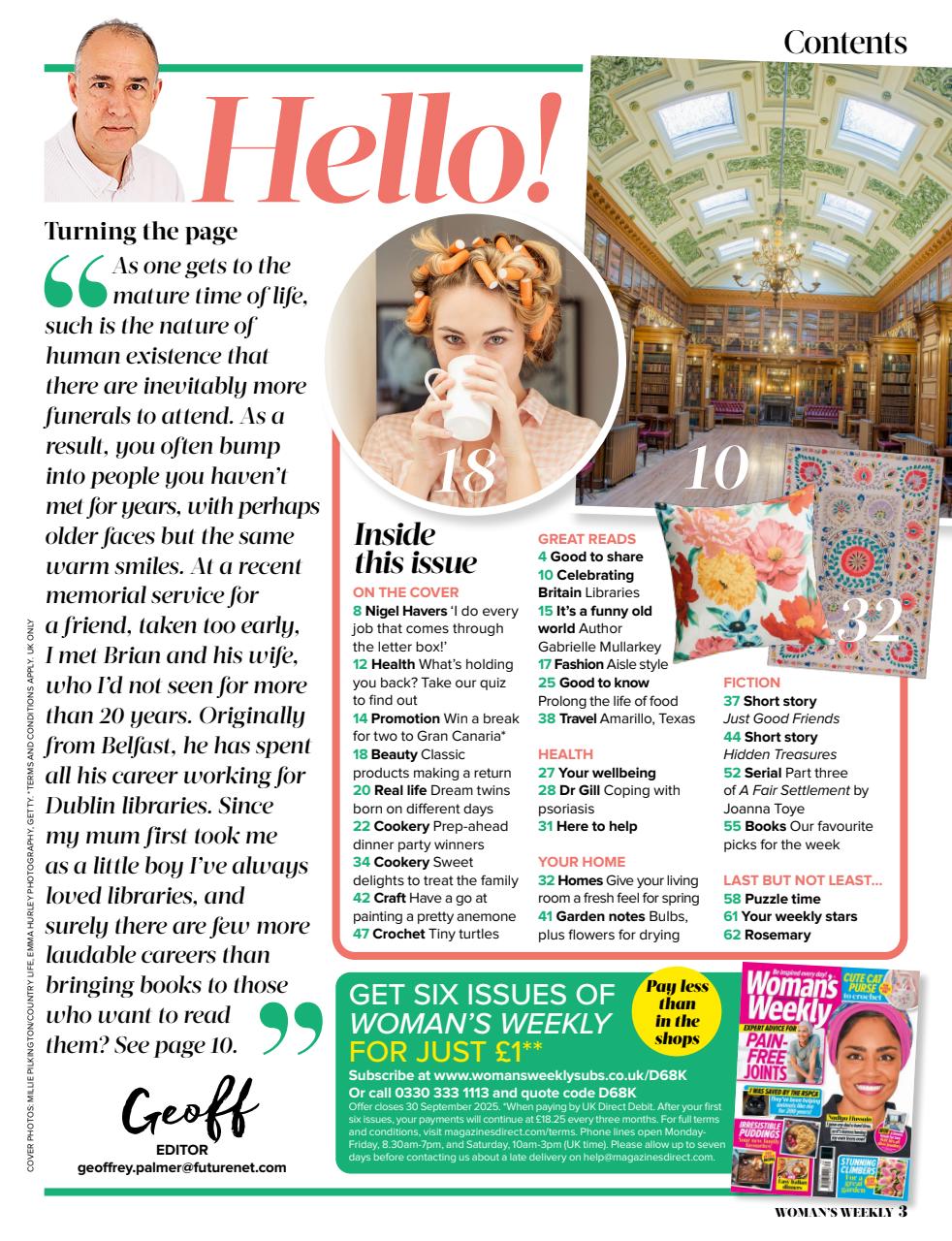 Woman's Weekly Preview Pages