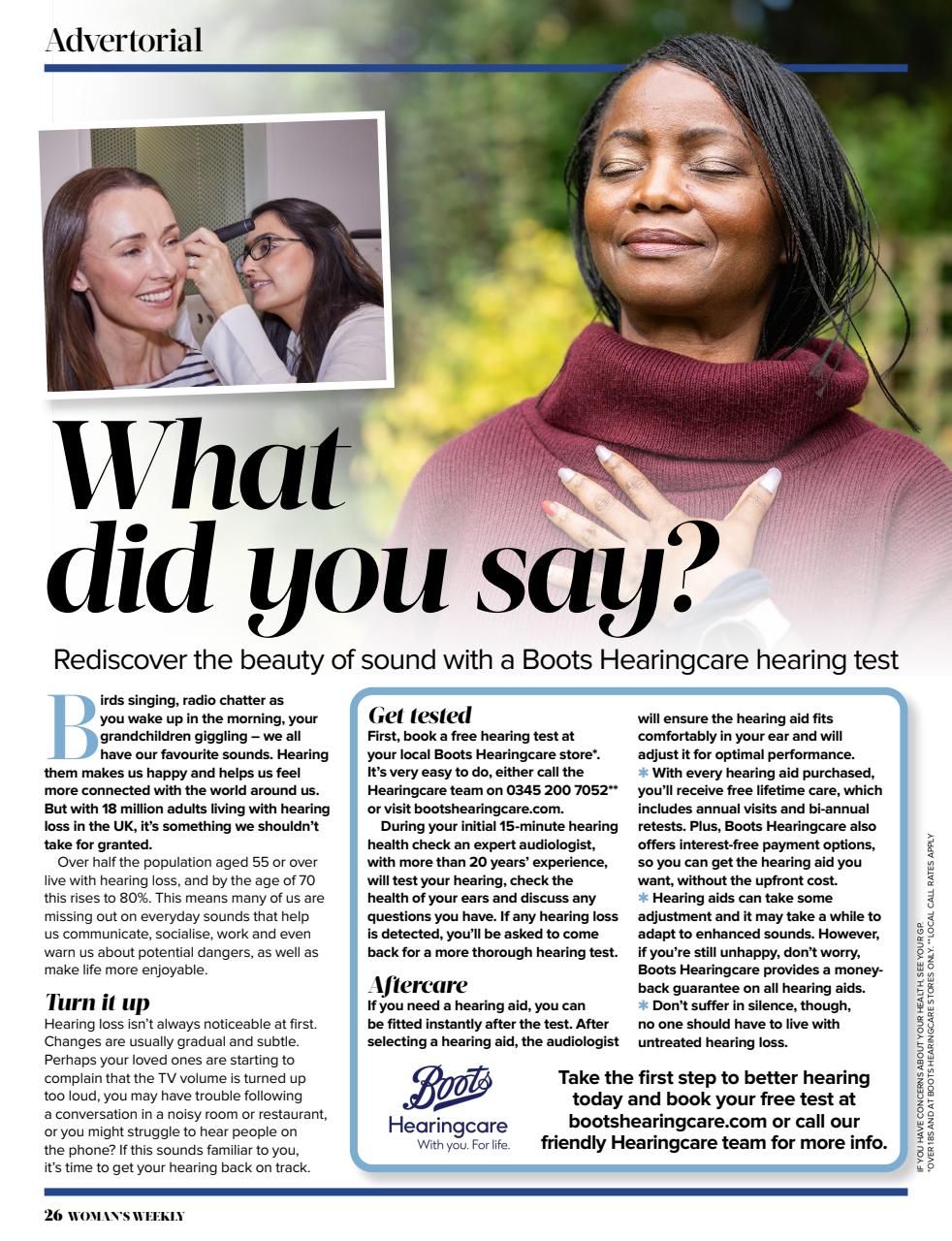 Woman's Weekly Preview Pages