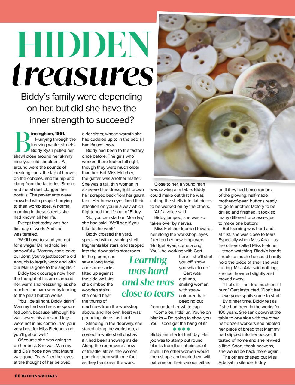 Woman's Weekly Preview Pages