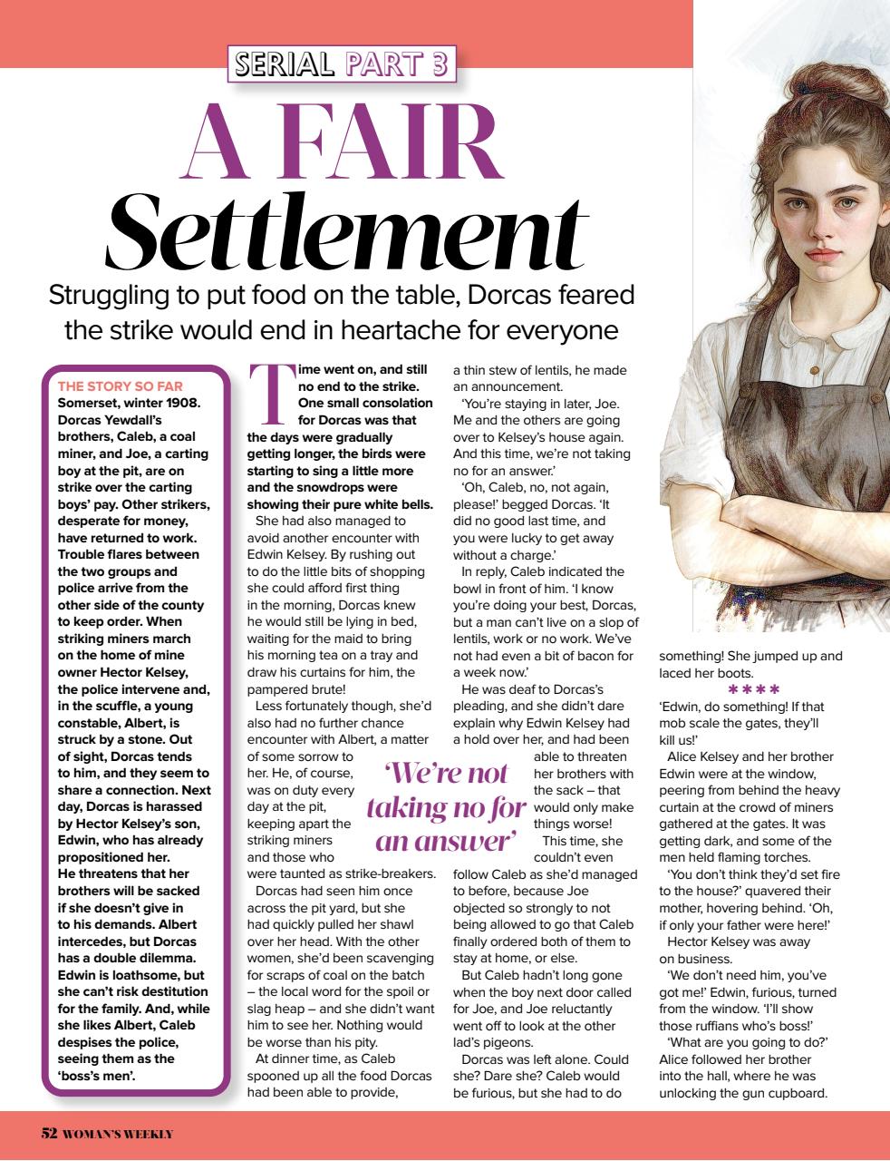 Woman's Weekly Preview Pages