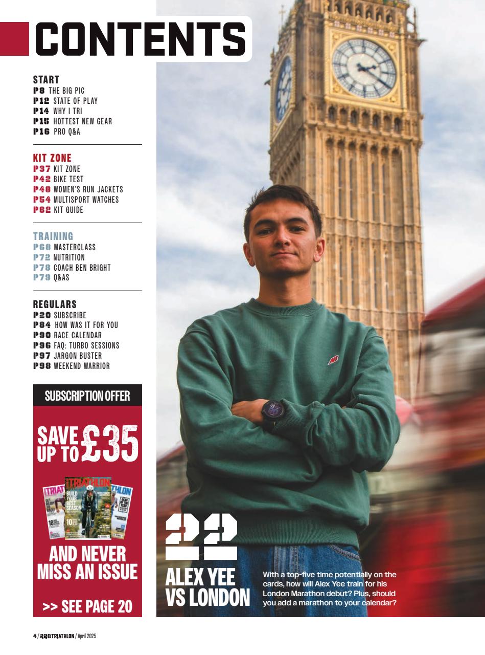 220 Triathlon Magazine Preview Pages