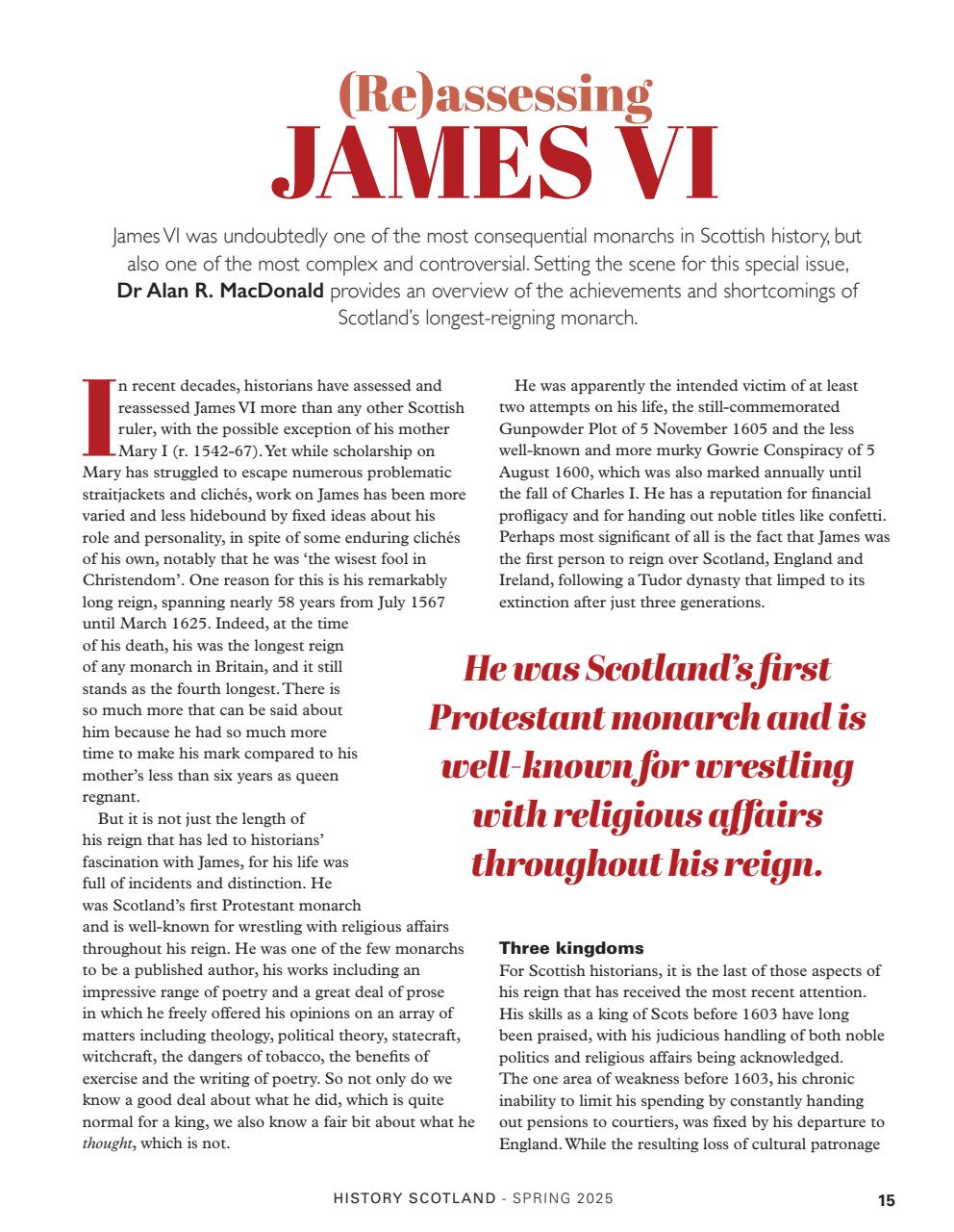 History Scotland Preview Pages