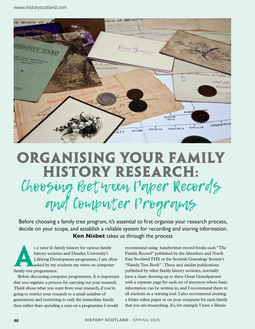 History Scotland Preview Pages