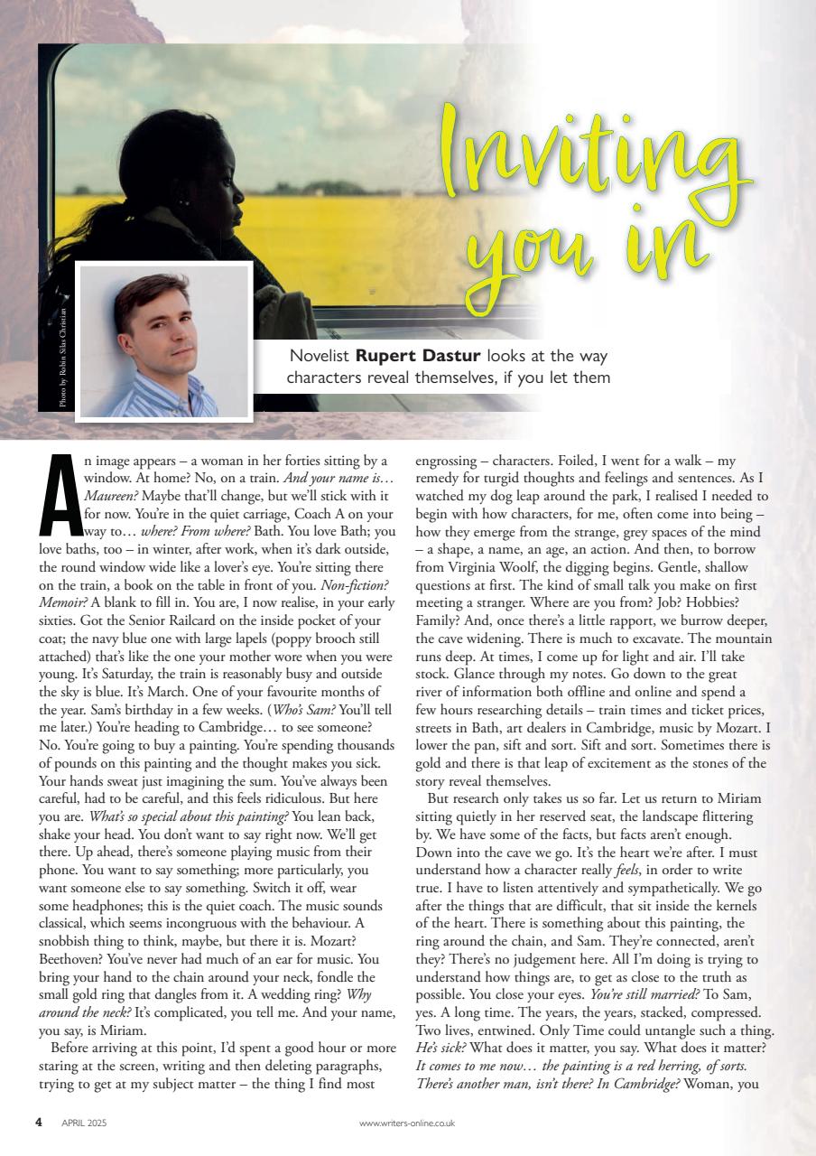 Writing Magazine Preview Pages