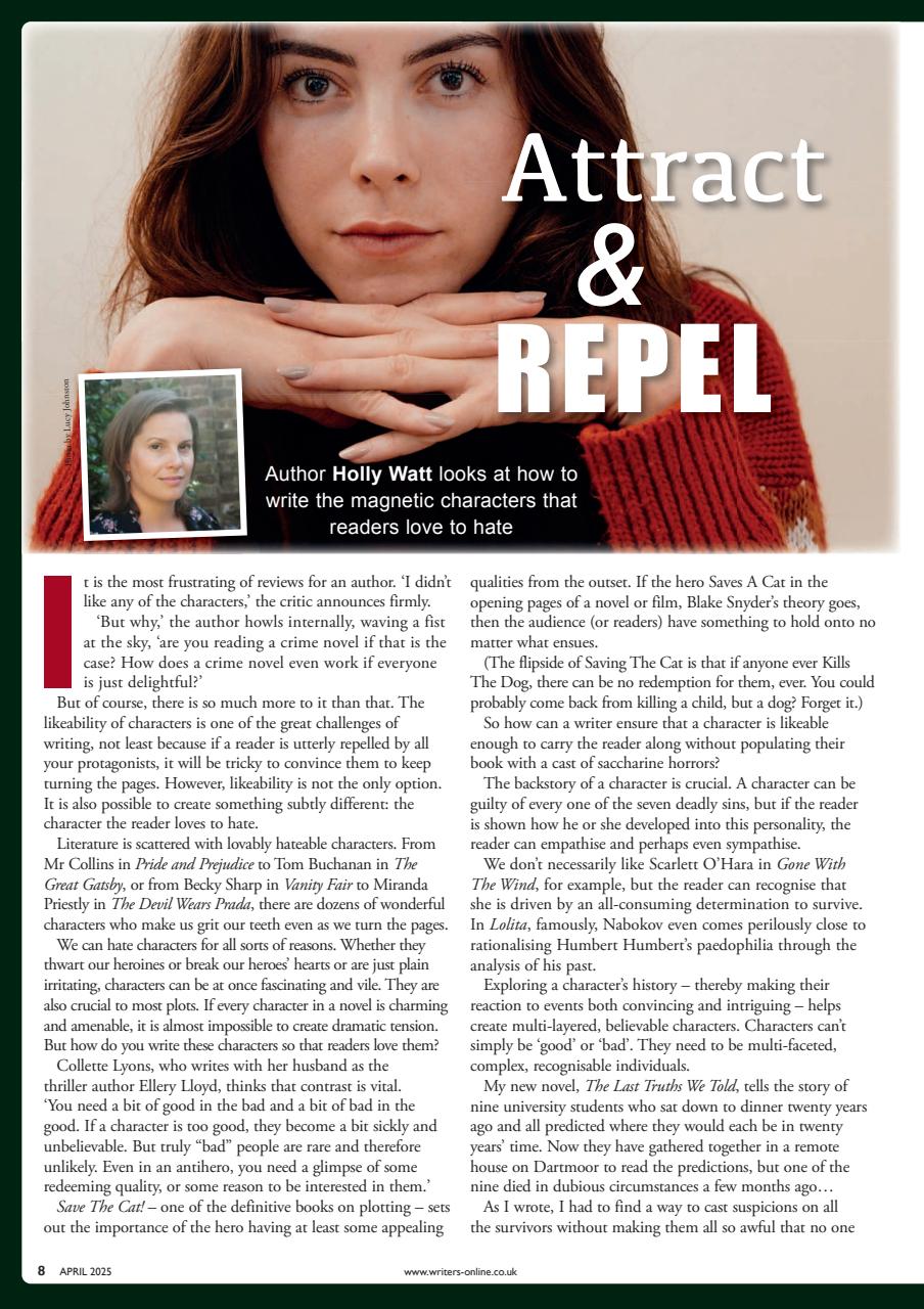 Writing Magazine Preview Pages