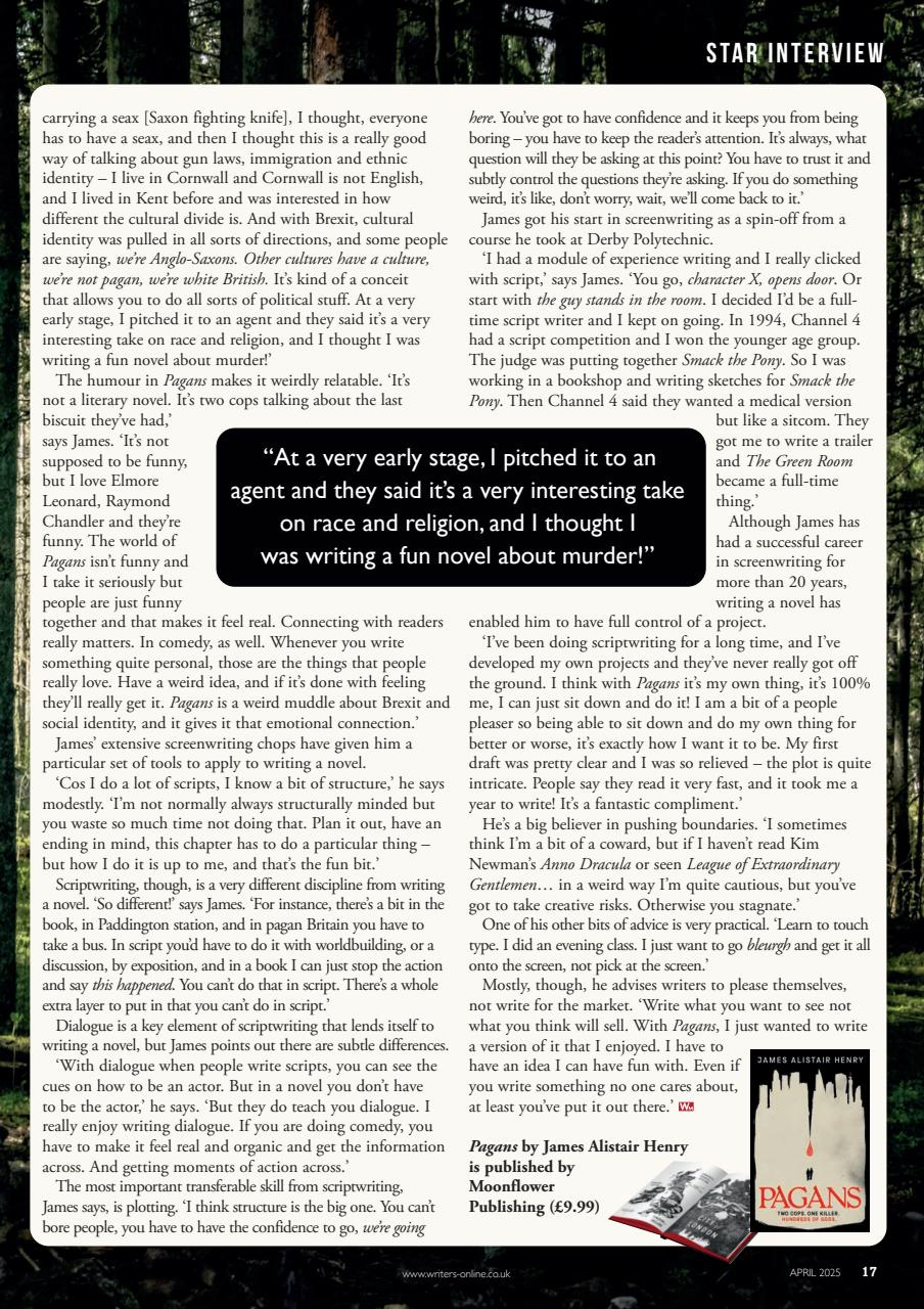 Writing Magazine Preview Pages