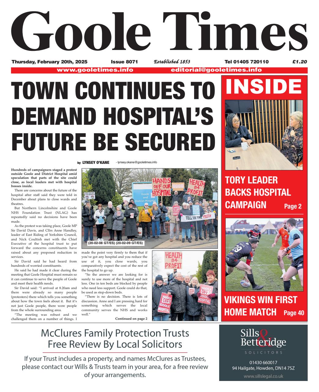 Goole Times Preview Pages