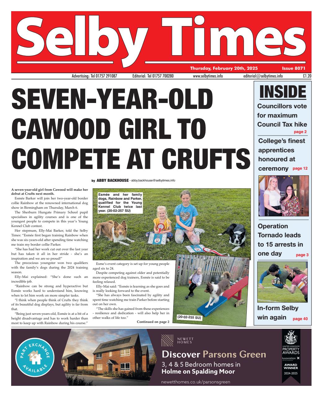 Selby Times Preview Pages