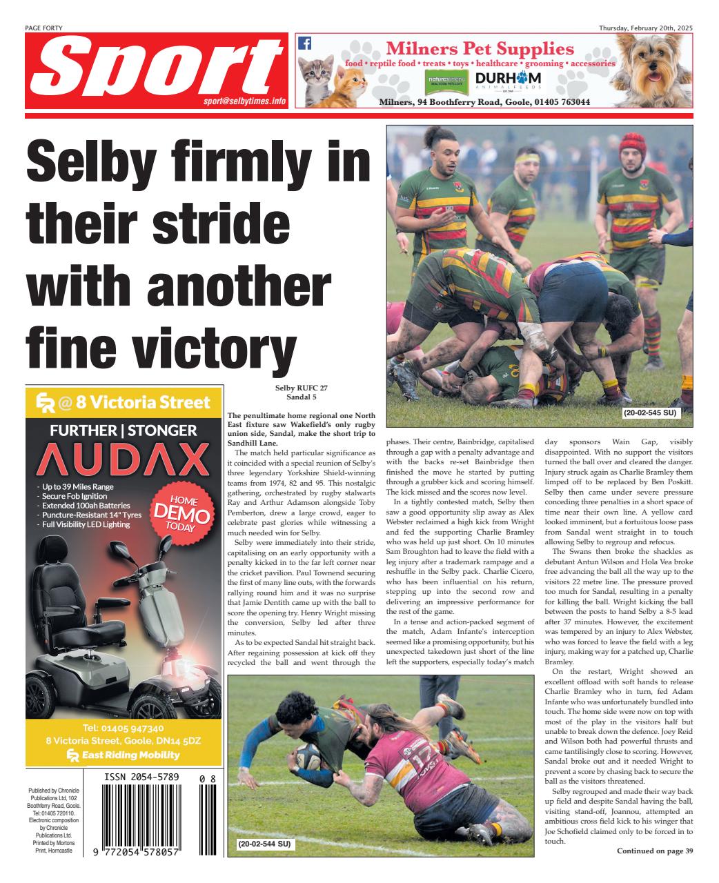 Selby Times Preview Pages