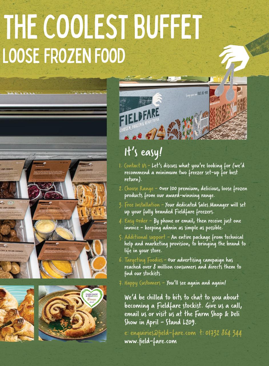 Speciality Food Preview Pages