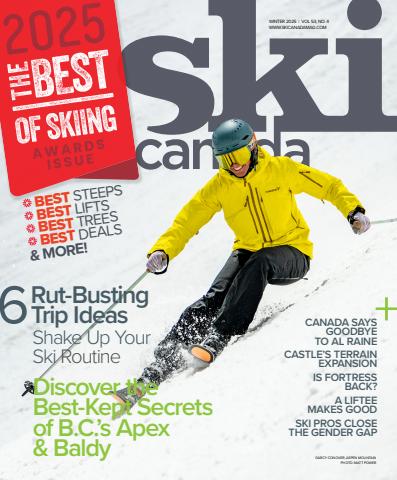 Ski Canada issue Winter 2025