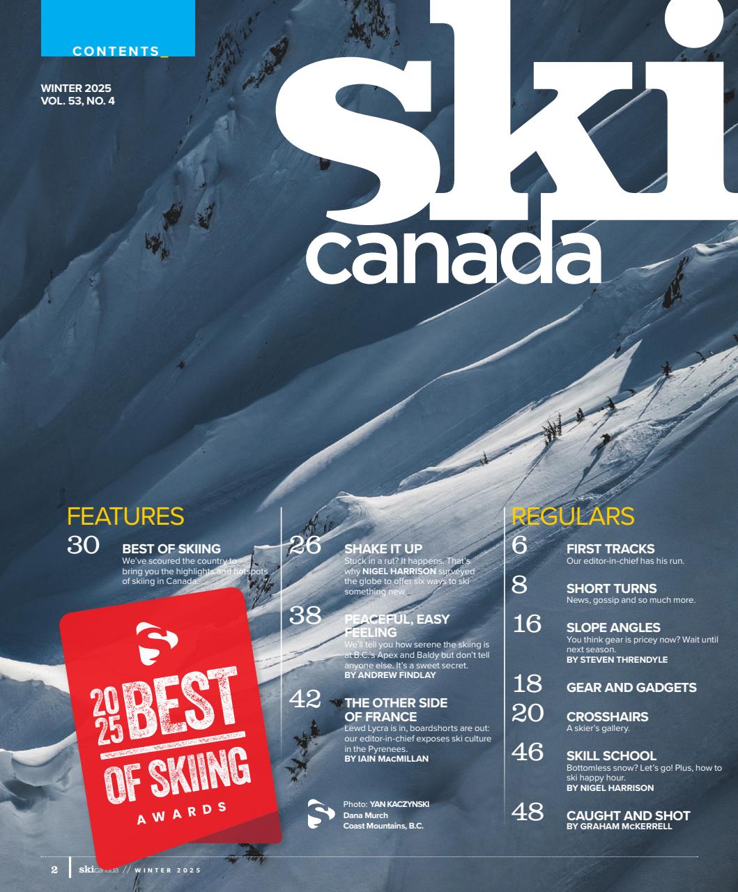 Ski Canada Preview Pages