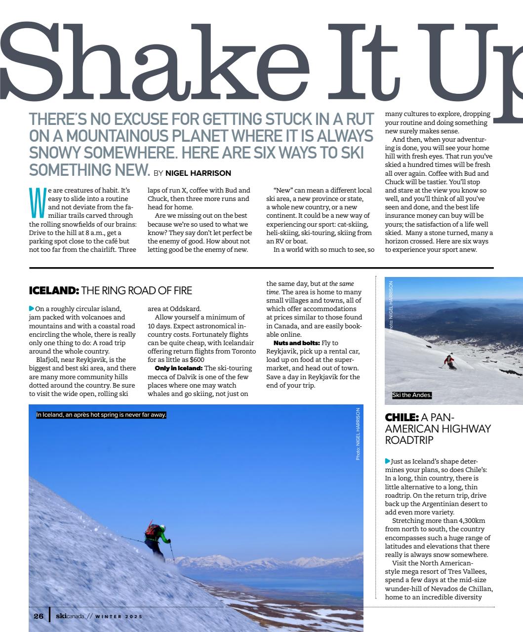 Ski Canada Preview Pages