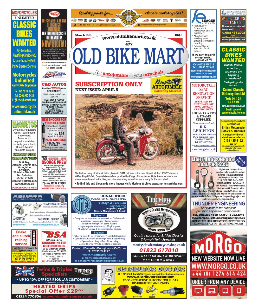 Old Bike Mart Preview Pages