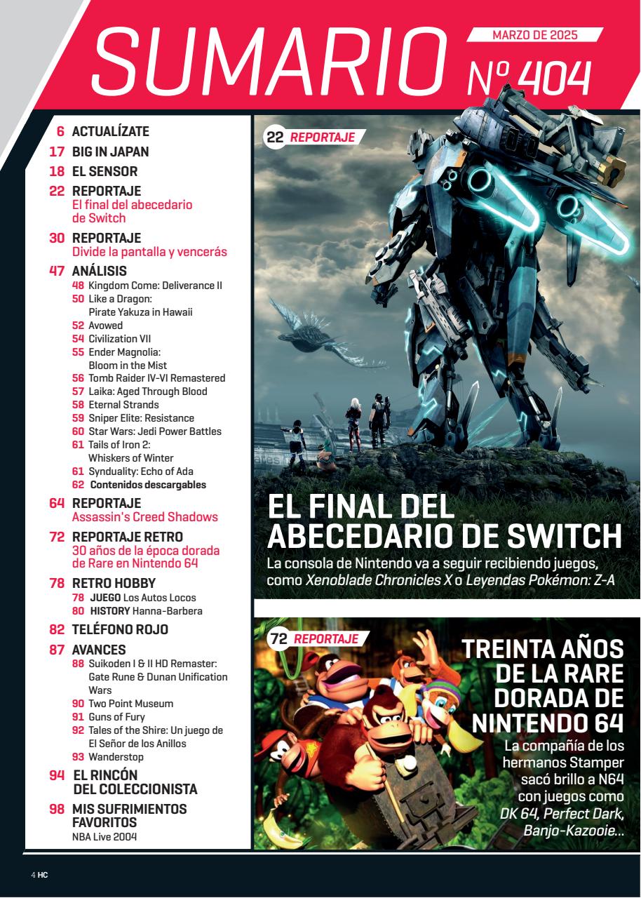 Hobby Consolas Preview Pages