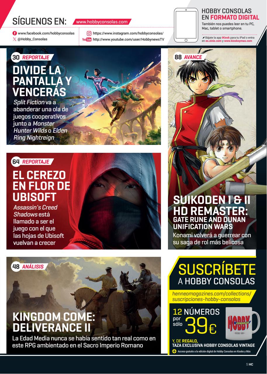 Hobby Consolas Preview Pages