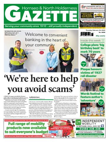 Hornsea Gazette February 20, 2025 issue Hornsea Gazette February 20, 2025