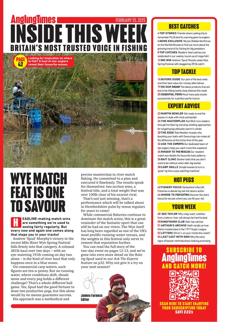 Angling Times Preview Pages