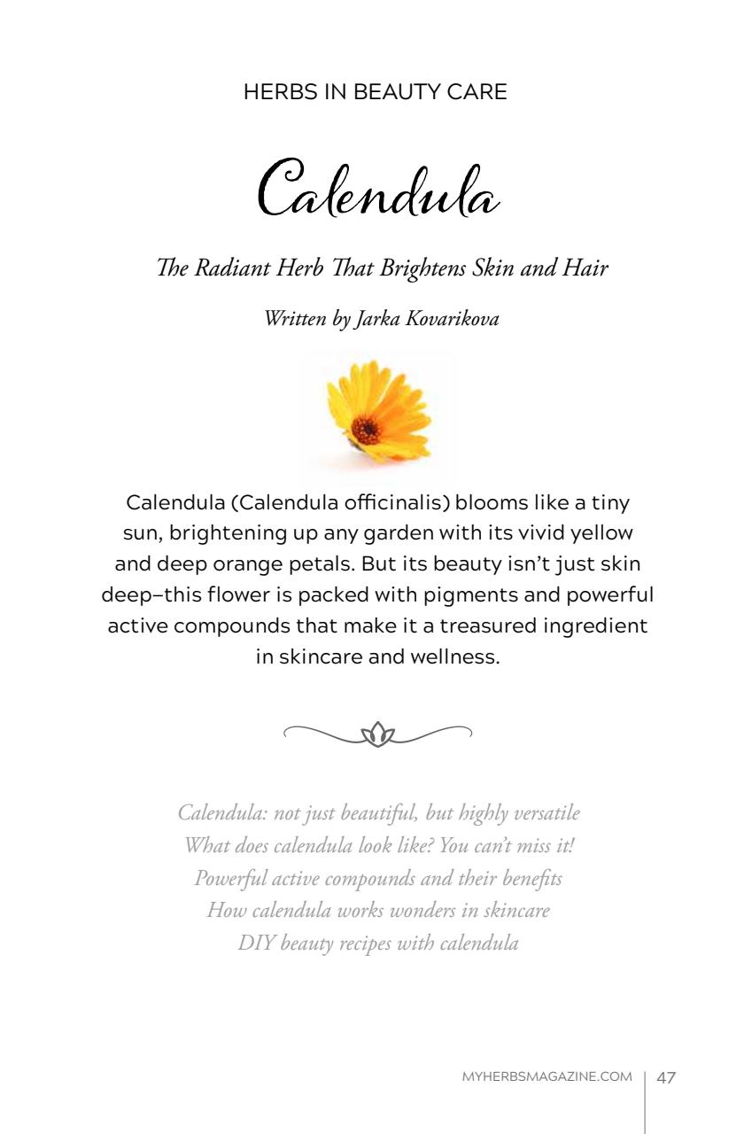 My Herbs Magazine Preview Pages