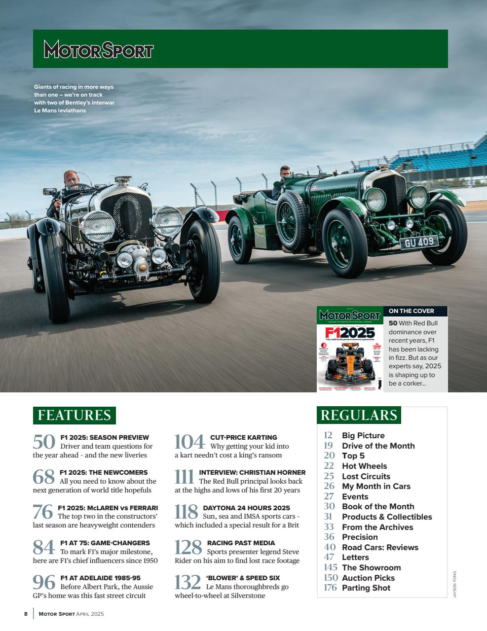 Motor Sport Magazine Preview Pages