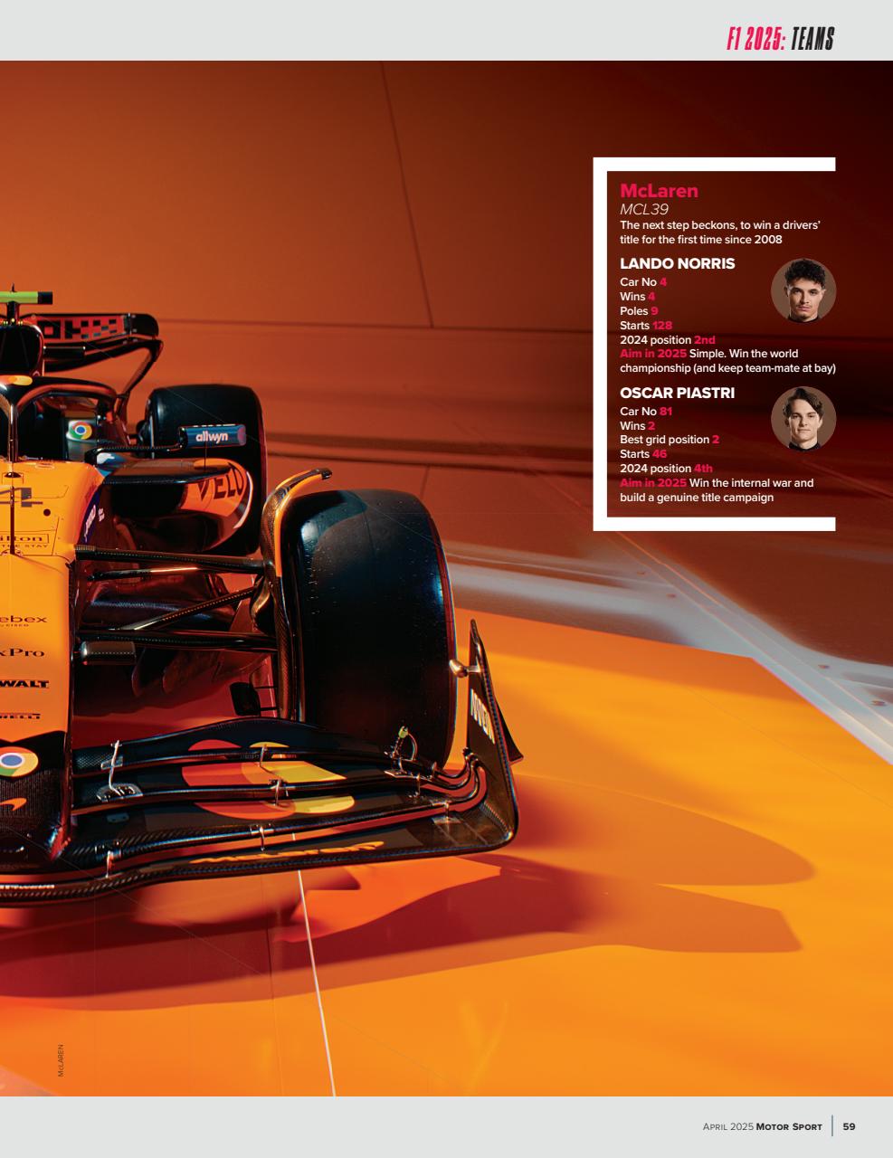 Motor Sport Magazine Preview Pages