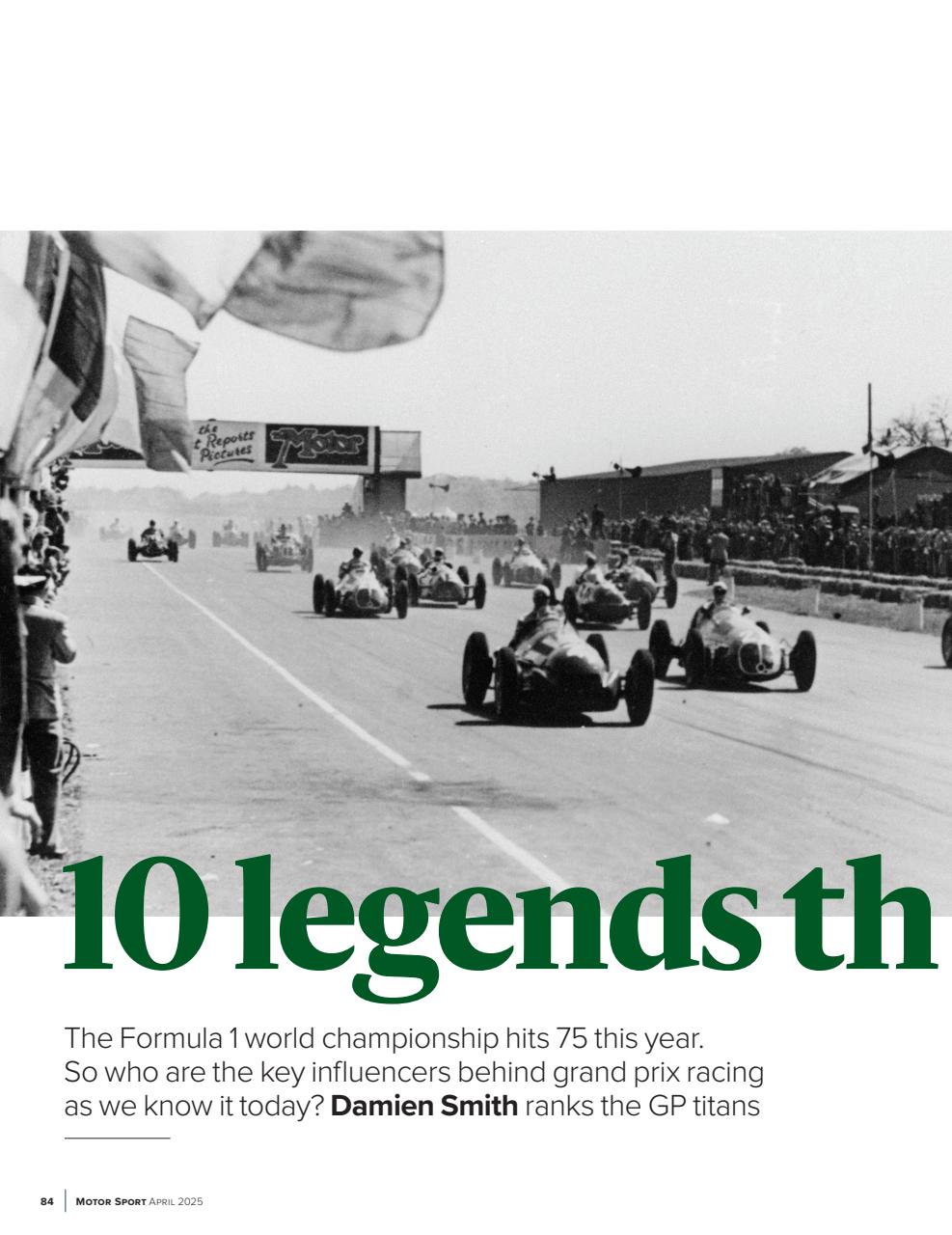 Motor Sport Magazine Preview Pages