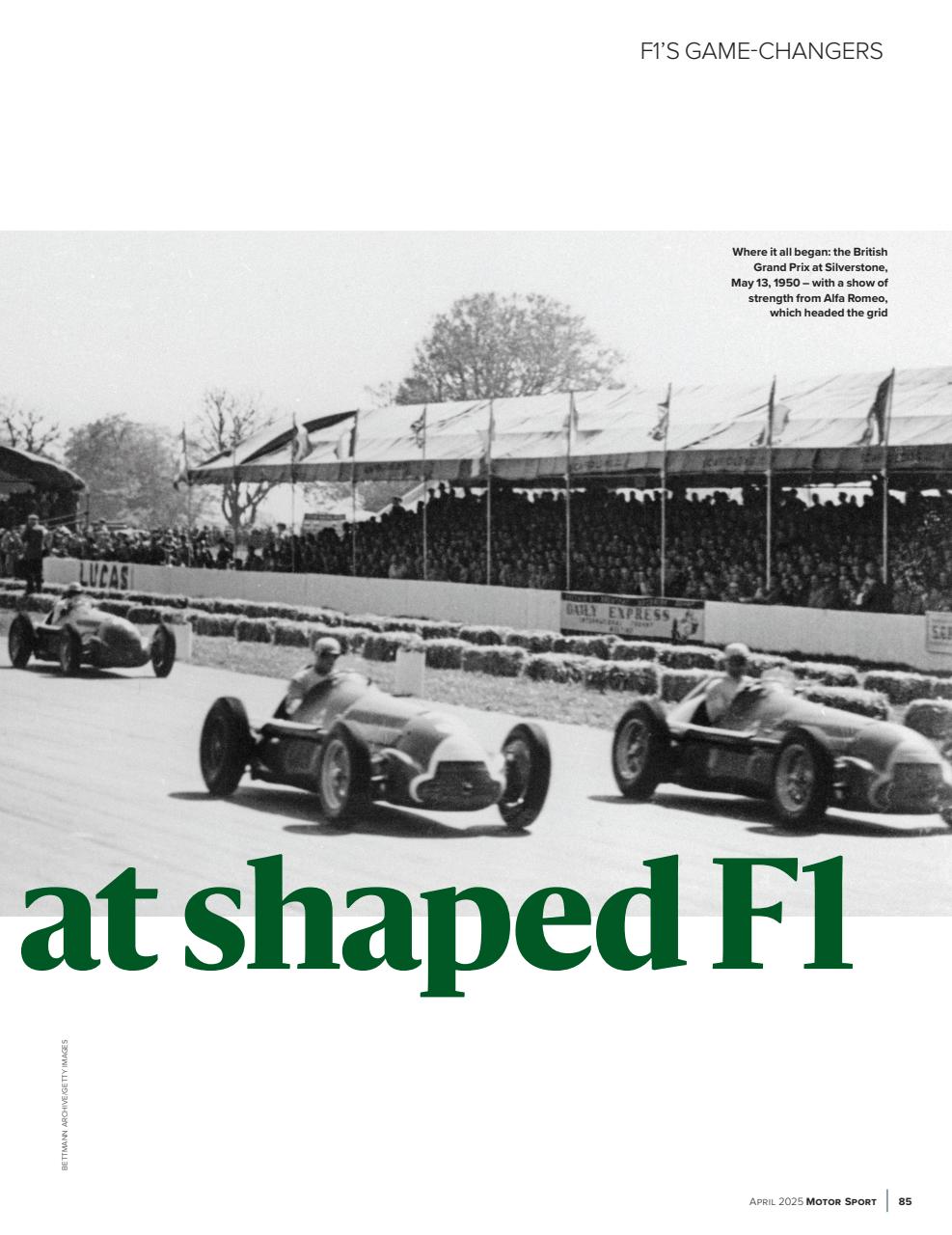 Motor Sport Magazine Preview Pages