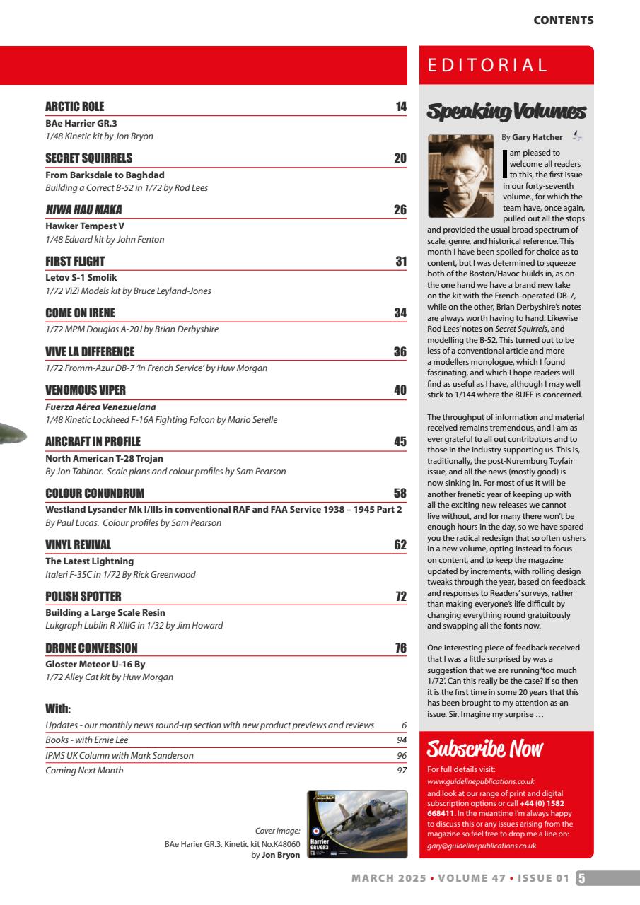 Scale Aircraft Modelling Preview Pages