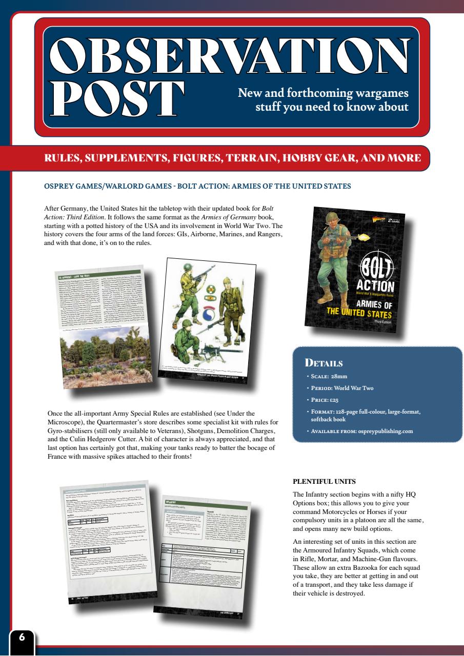 Wargames Illustrated Preview Pages