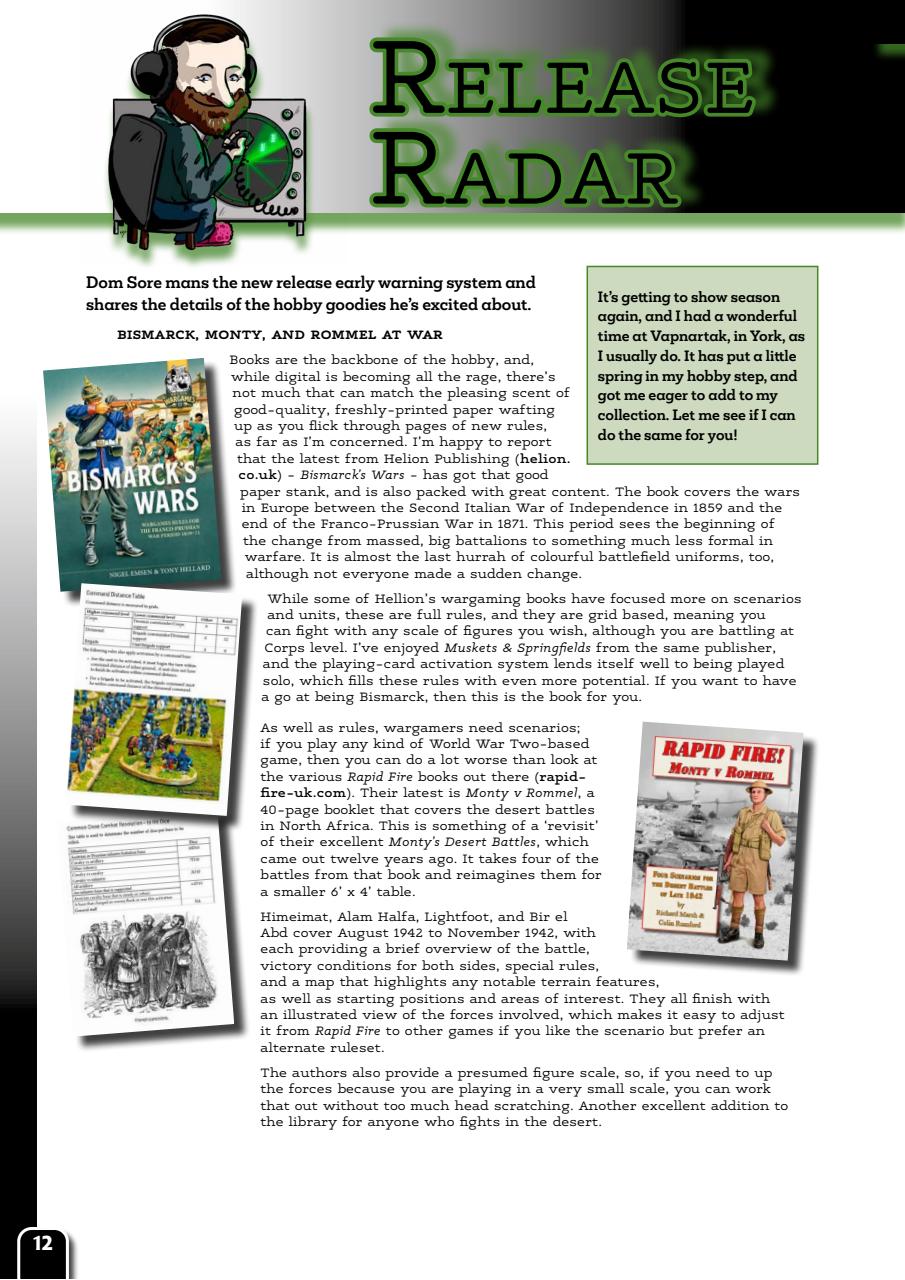 Wargames Illustrated Preview Pages