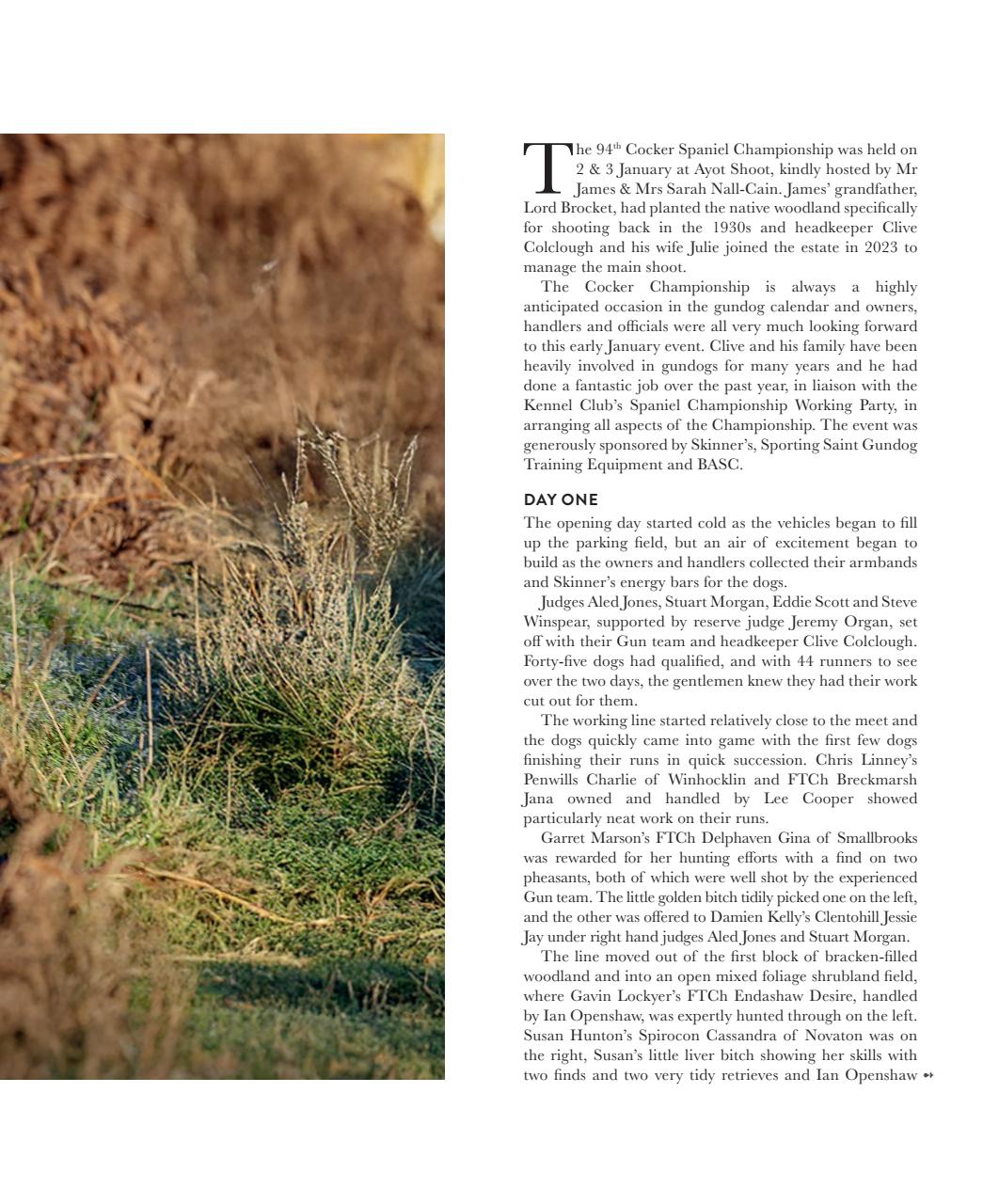 Gundog Journal Preview Pages