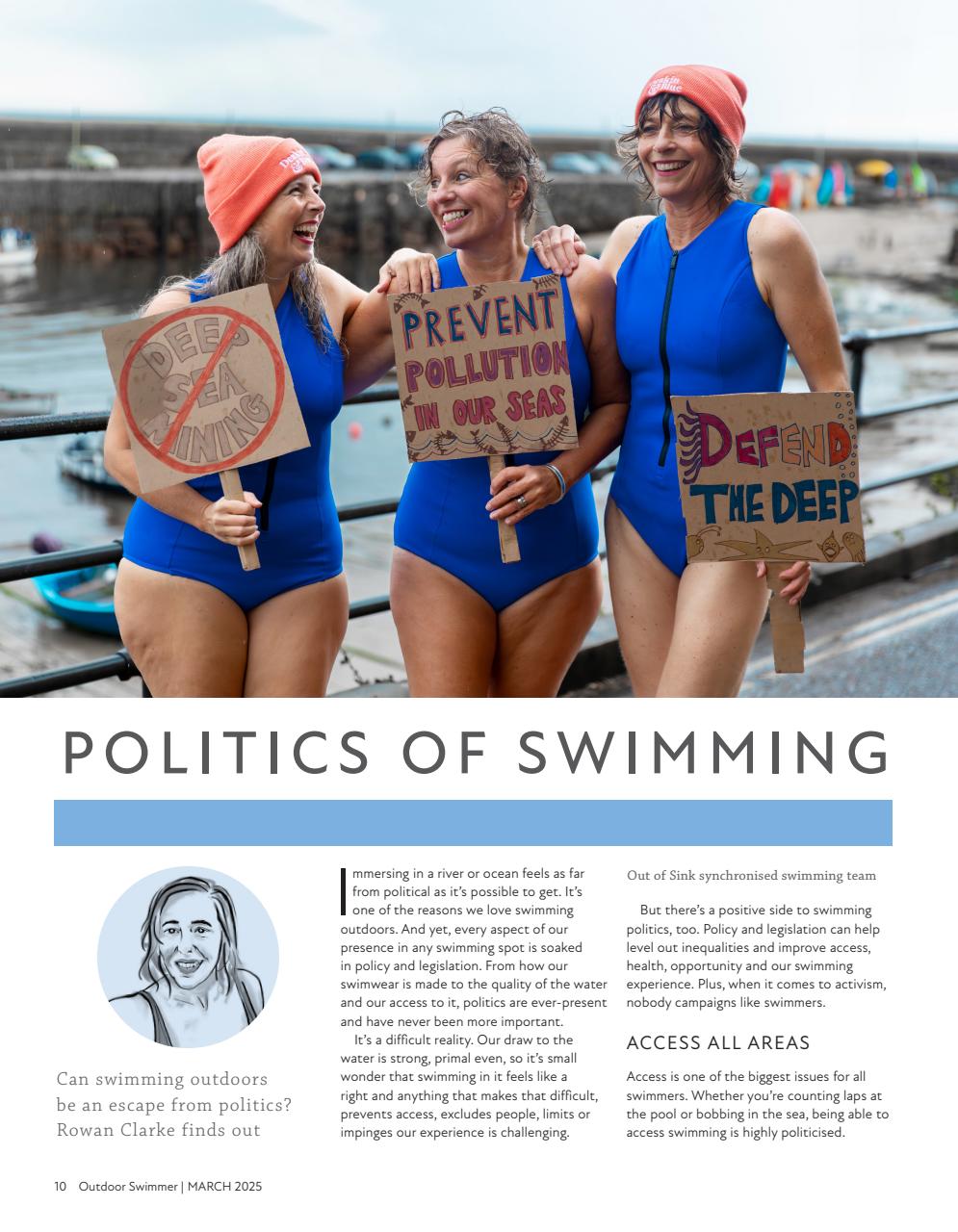 Outdoor Swimmer Preview Pages