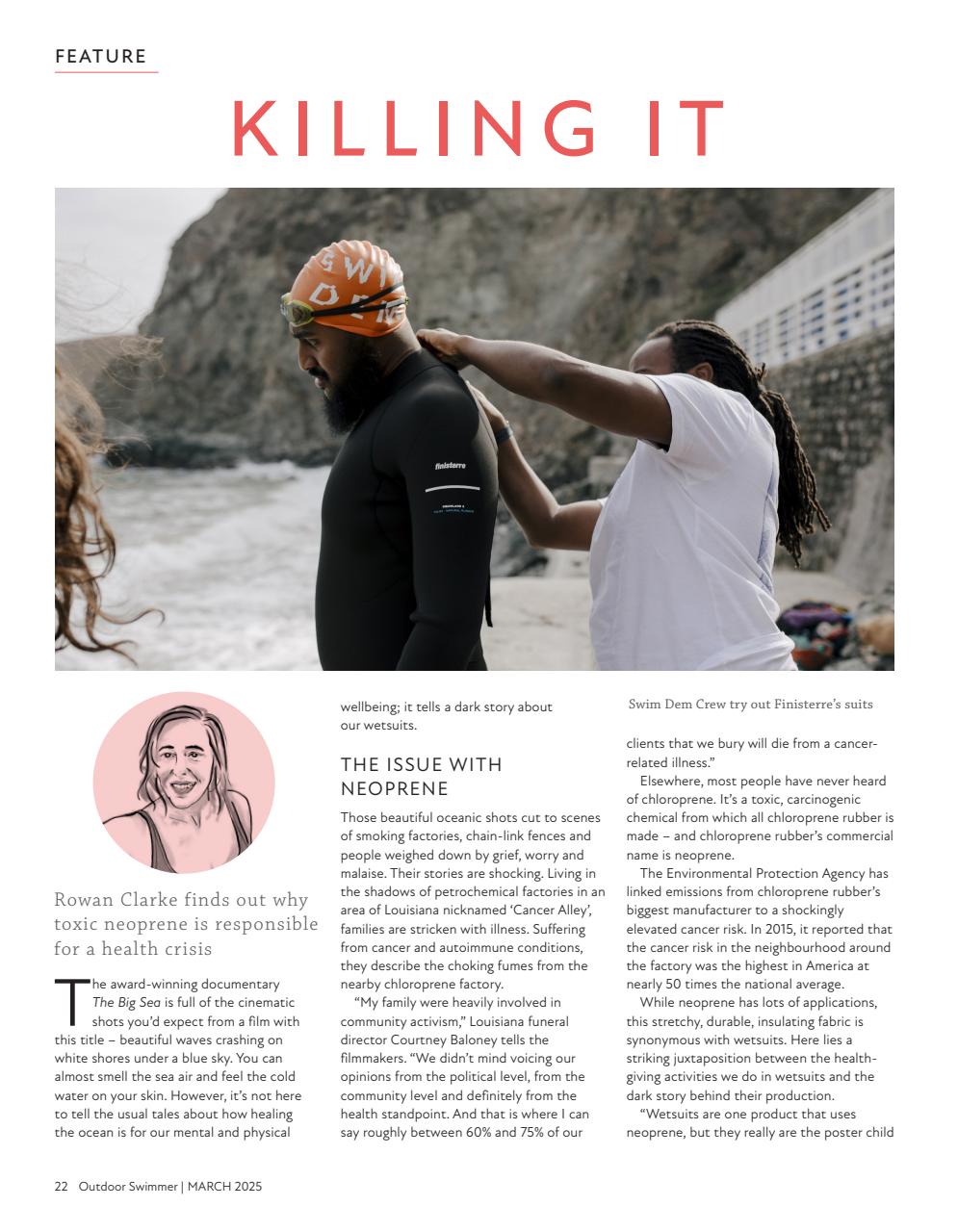 Outdoor Swimmer Preview Pages