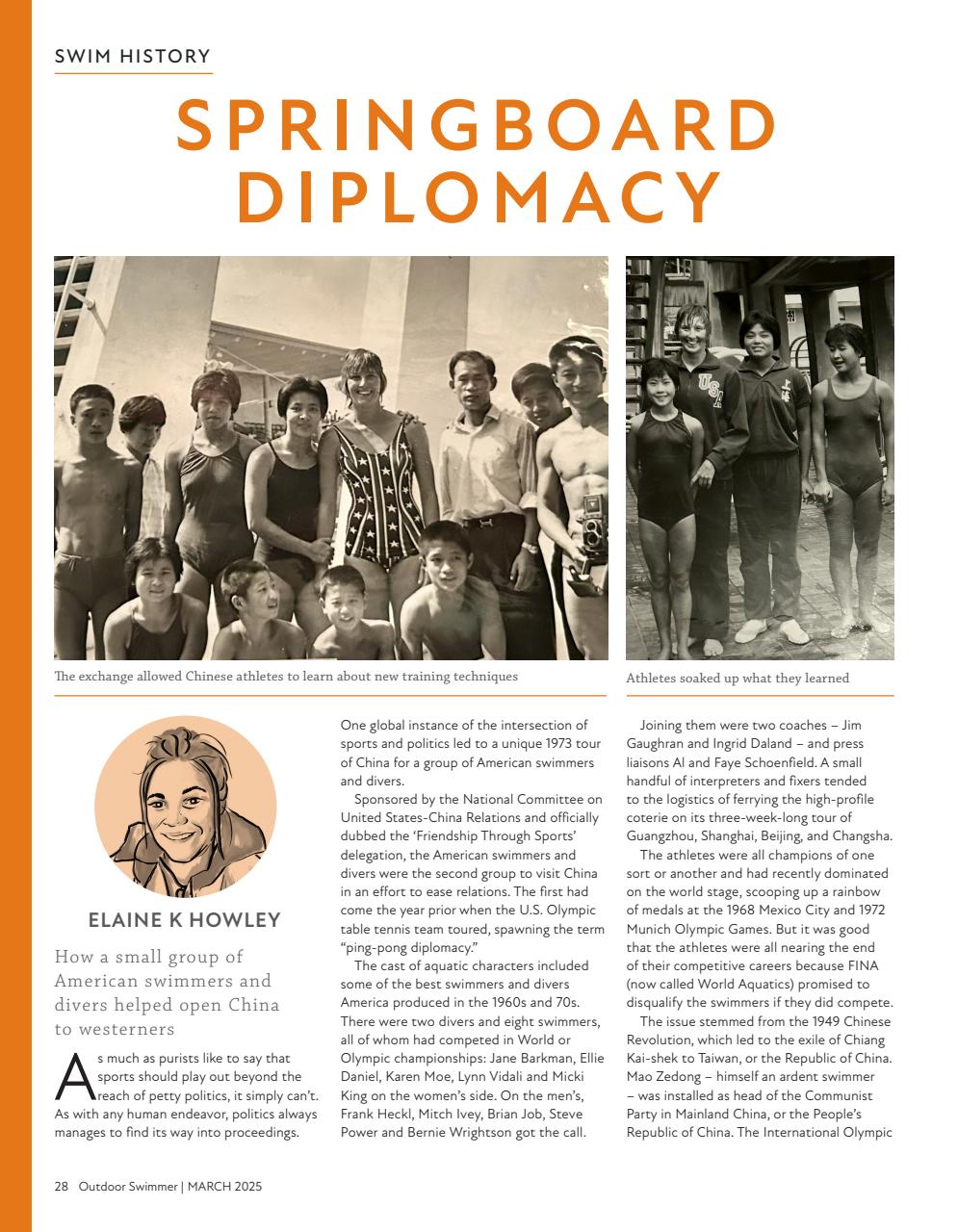 Outdoor Swimmer Preview Pages