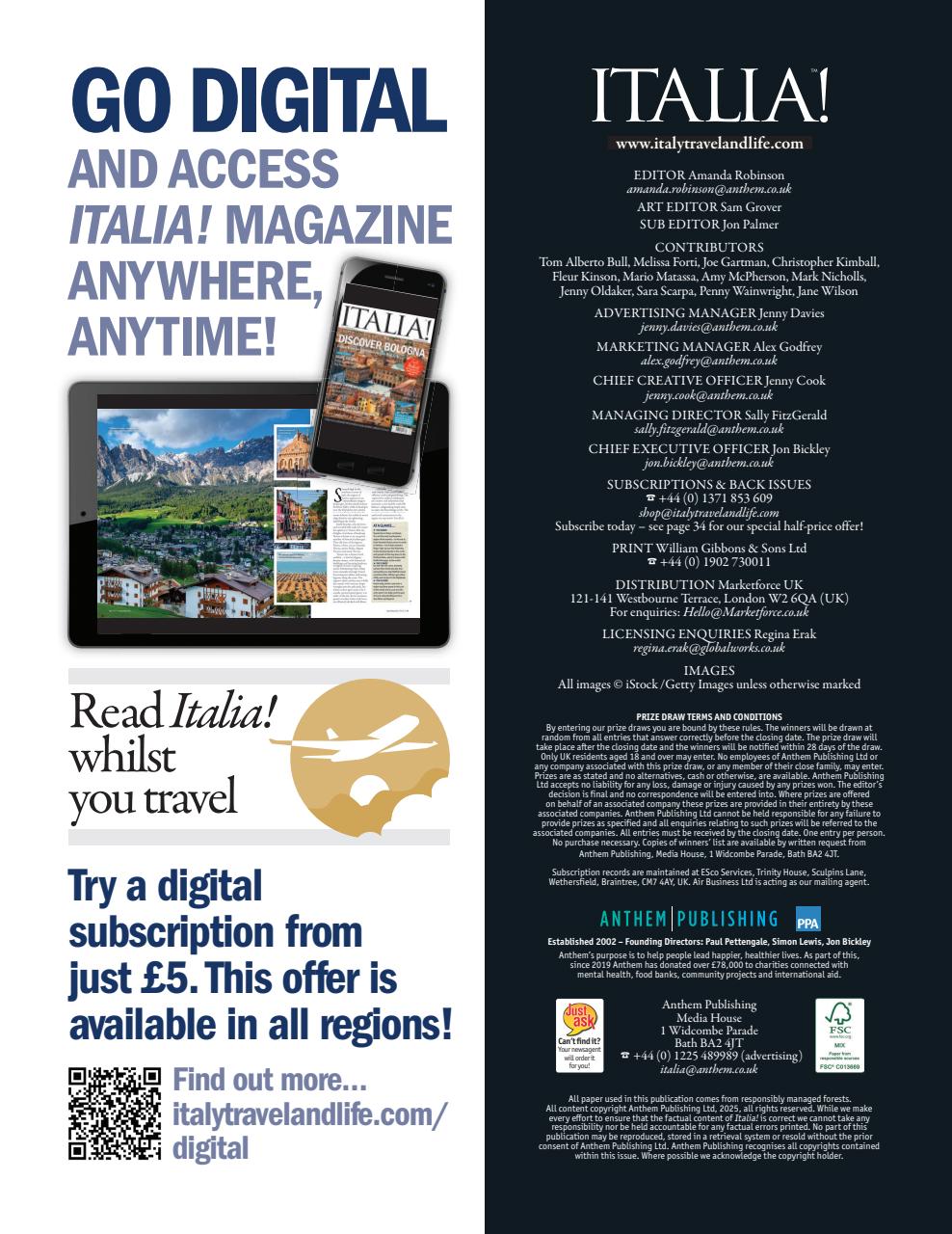 Italia! Preview Pages