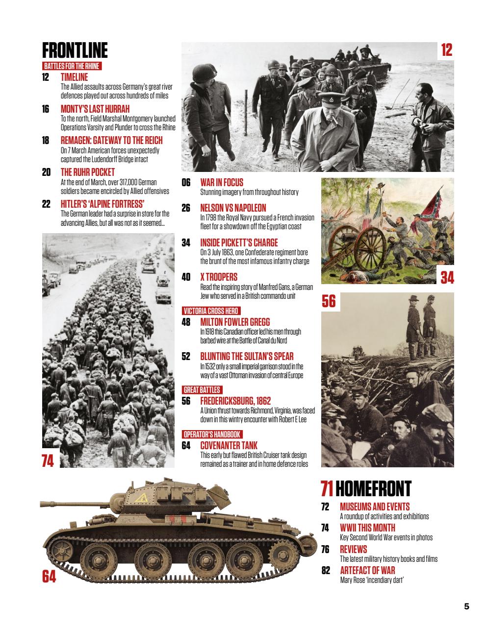 History of War Preview Pages