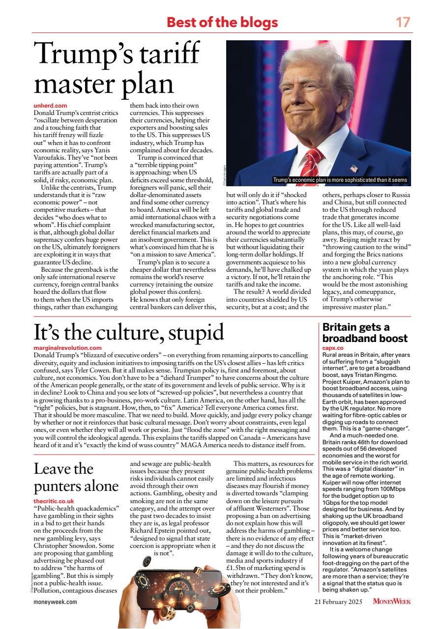 MoneyWeek Preview Pages