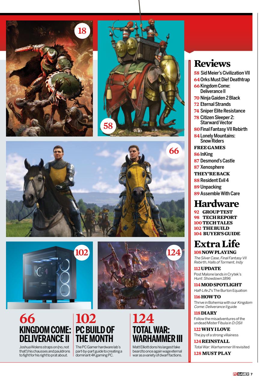 PC Gamer (UK Edition) Preview Pages