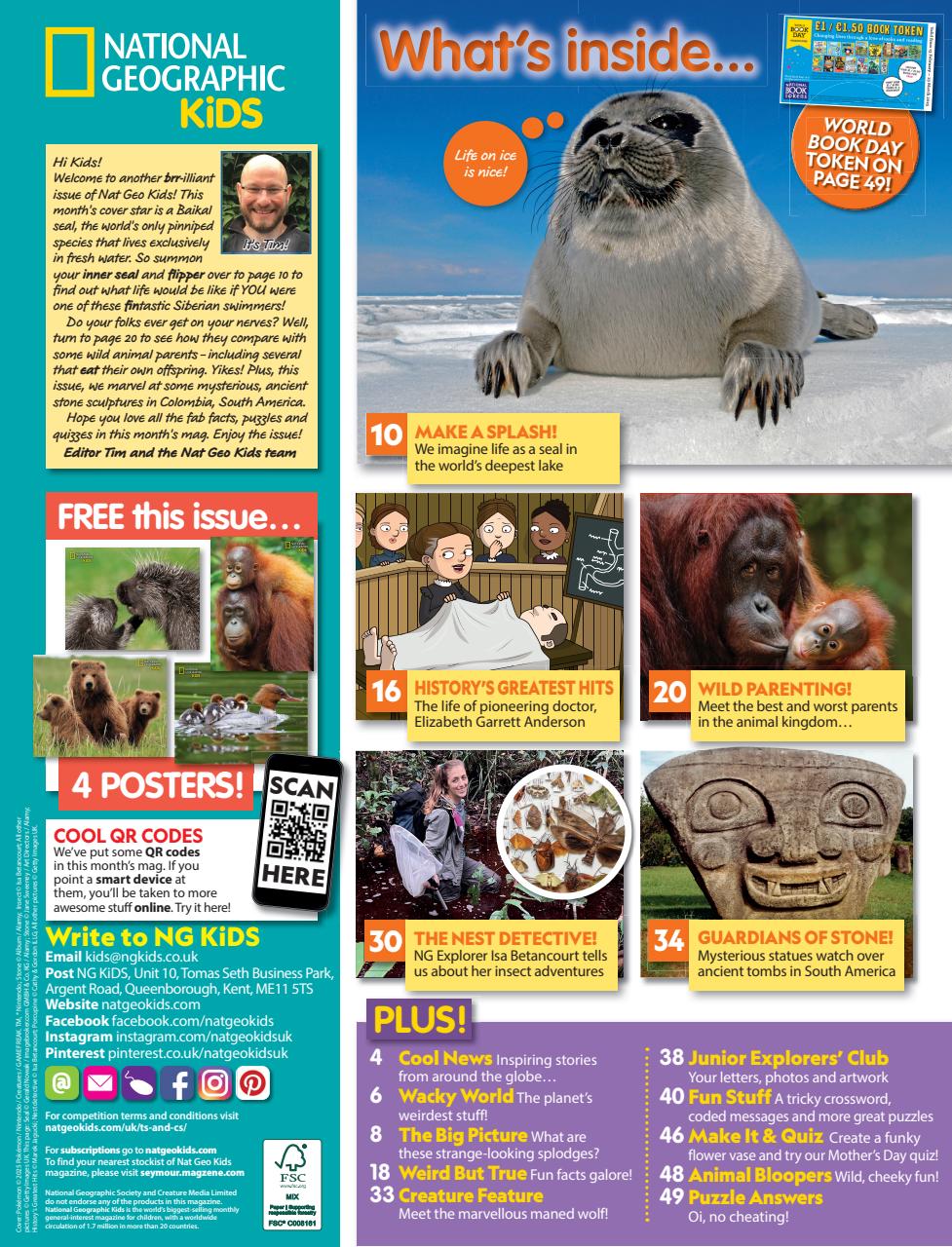 National Geographic Kids Preview Pages
