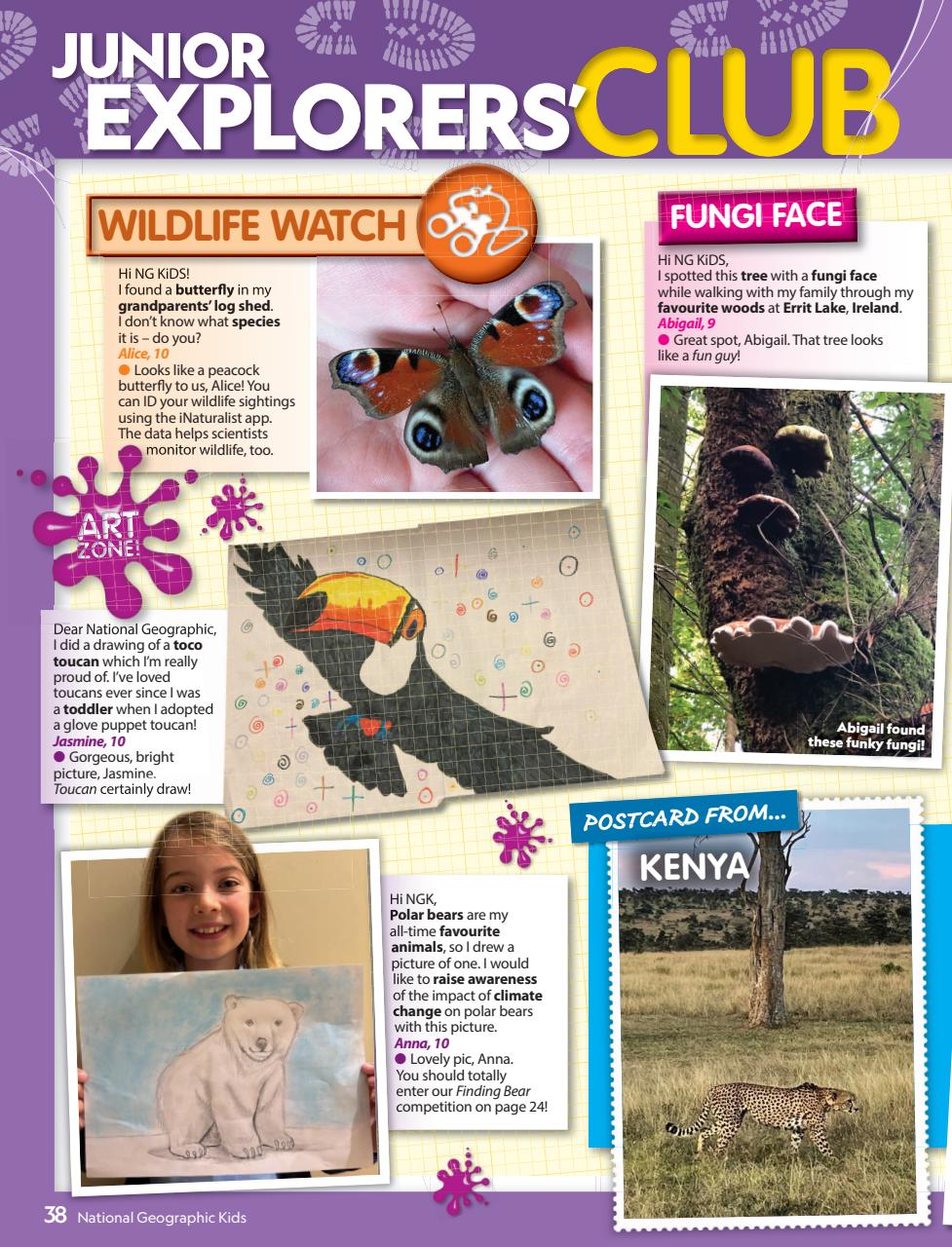 National Geographic Kids Preview Pages