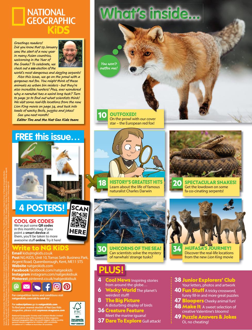 National Geographic Kids Preview Pages