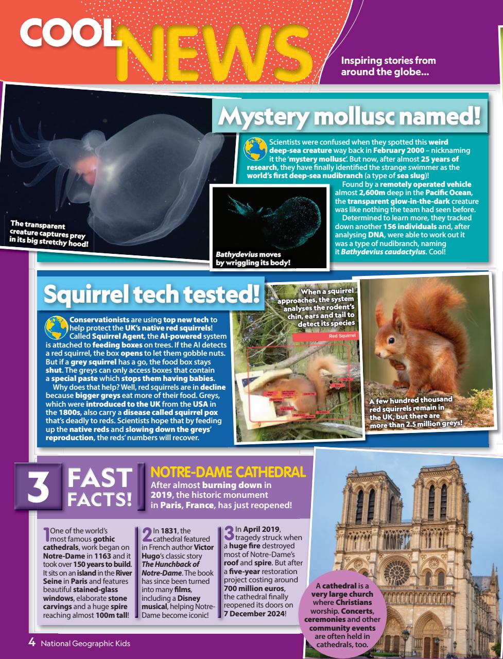 National Geographic Kids Preview Pages